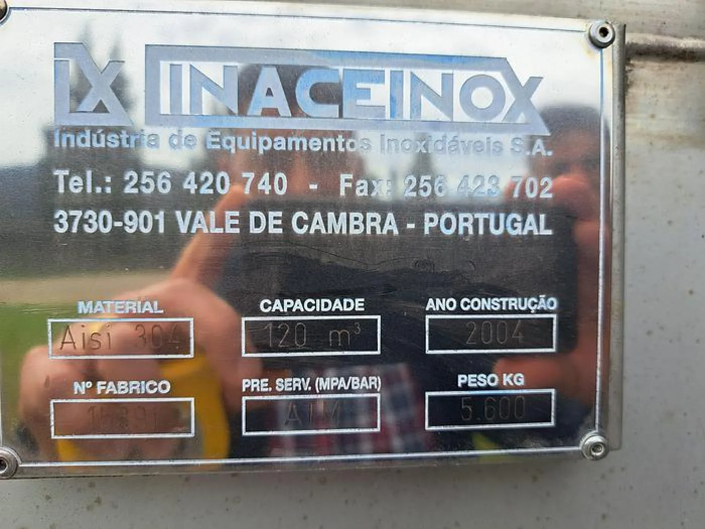 Reservatório de Inox de 120.000 Lt - 1