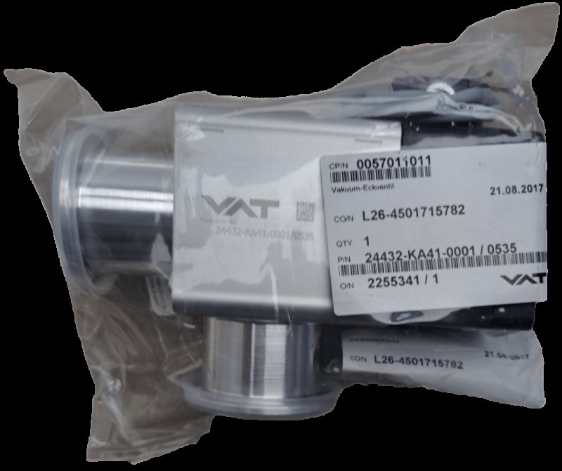 VAT Vakuum-eckventil / 24432-KA41-0001/0535