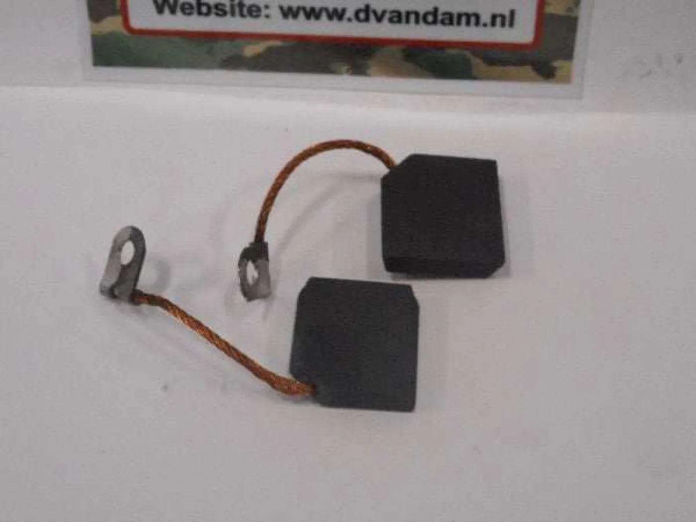 Koolborstel set dynamo (6-Volt) - 2