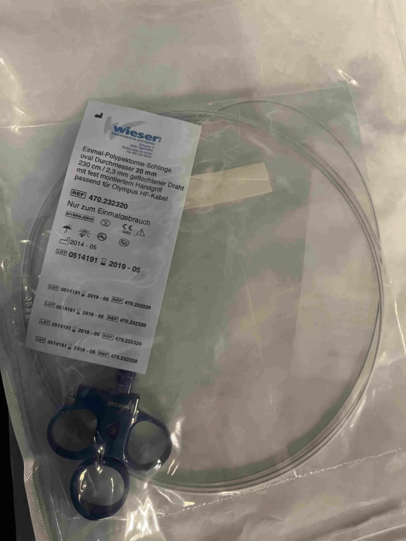 Polypectomy loop (Neu) - 2