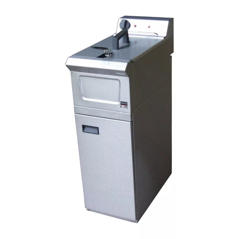 Falcon Single Tank Single Basket Free Standing Electric Fryer LD46 - islandcatering