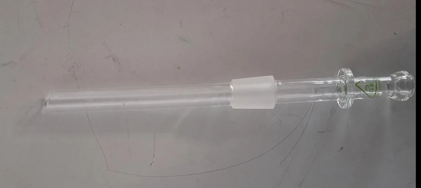 Glas Keller Abtropftrichter aus Borosilikatglas - 4