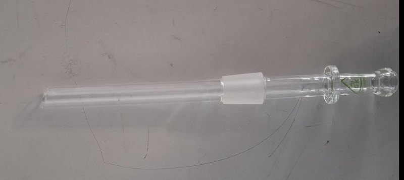 Glas Keller Abtropftrichter aus Borosilikatglas