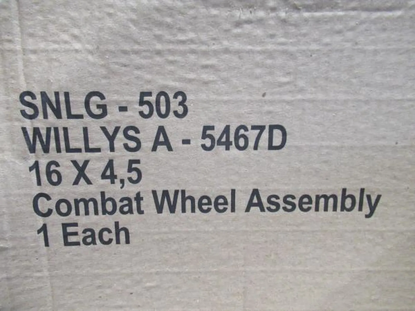 Split ''combat'' velg - 5