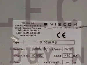 VISCOM X7056RS, AXI, vintage 2015