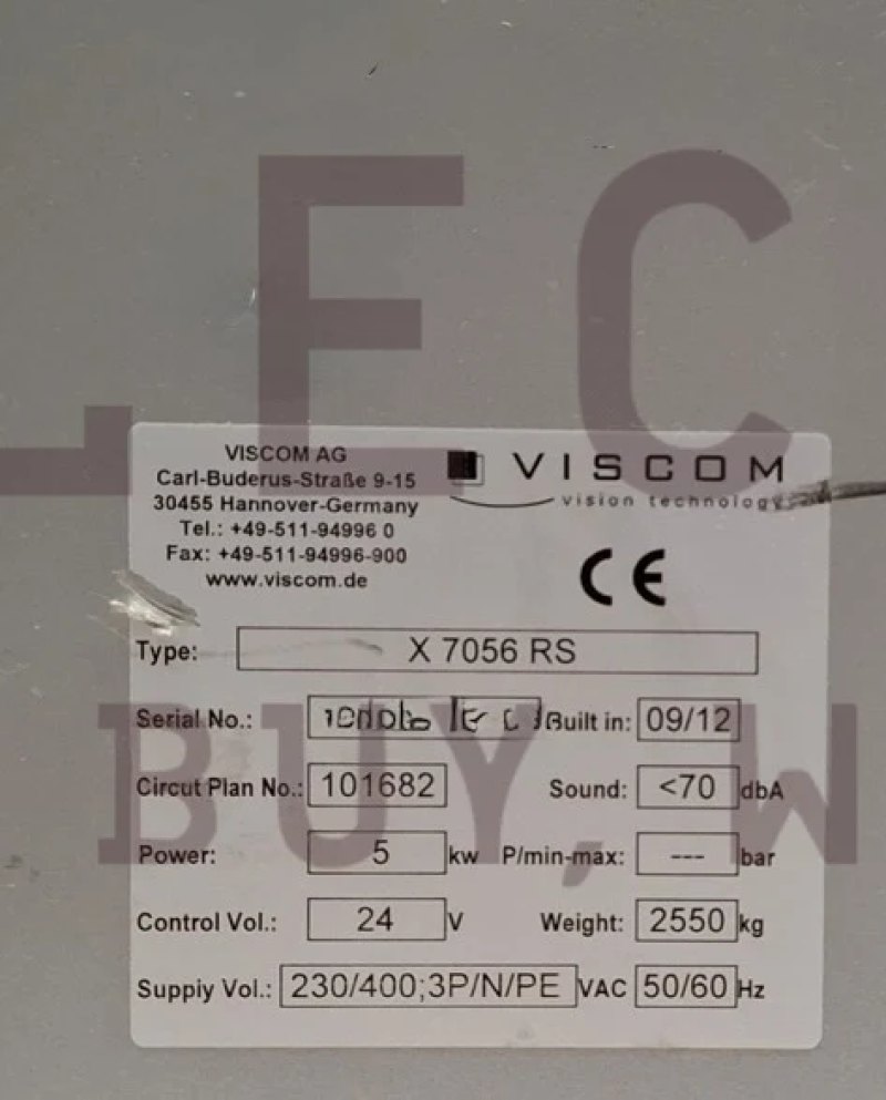 VISCOM X7056RS, AXI, vintage 2015