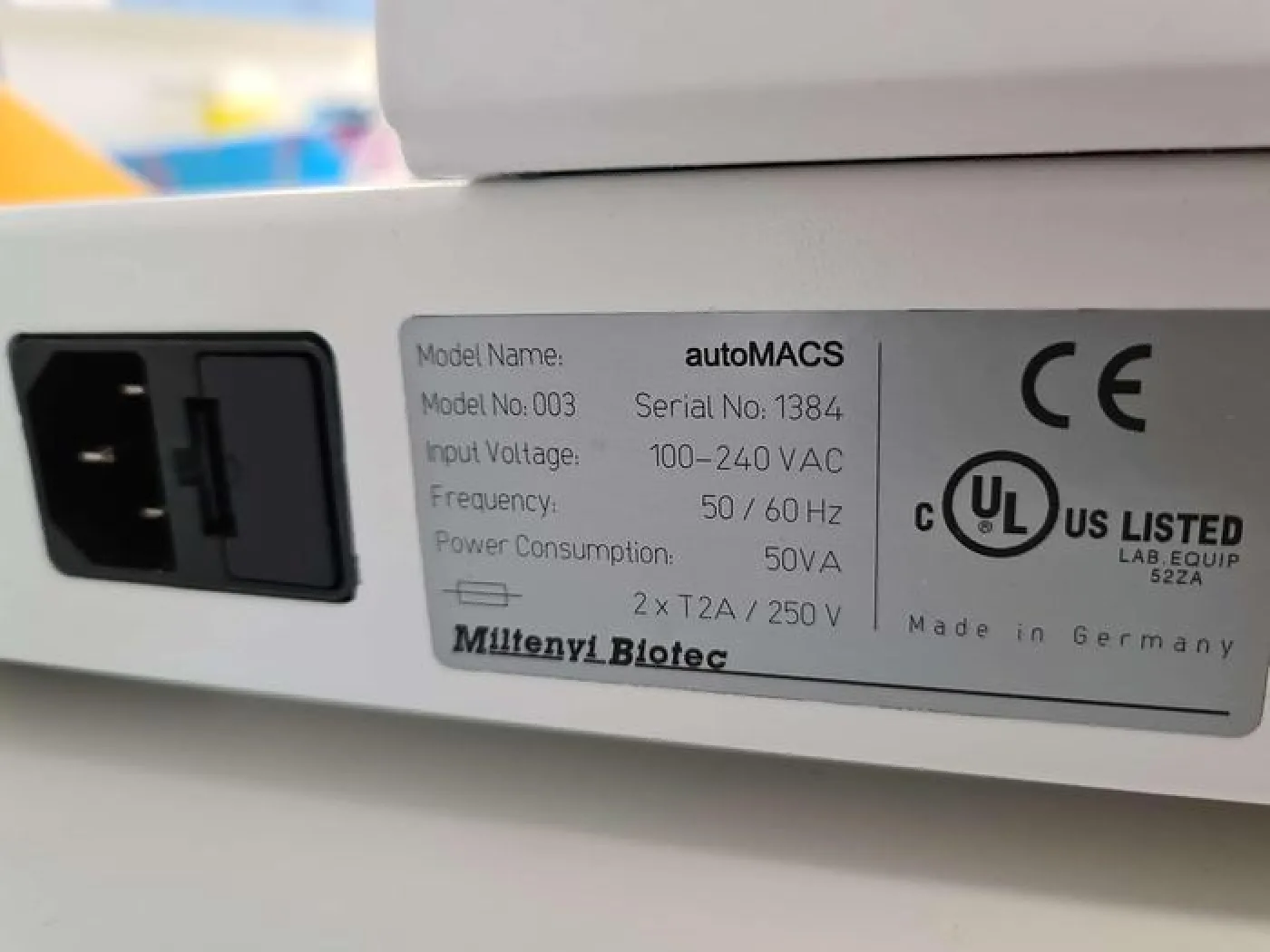Miltenyi Biotec AutoMACS 003 - 6