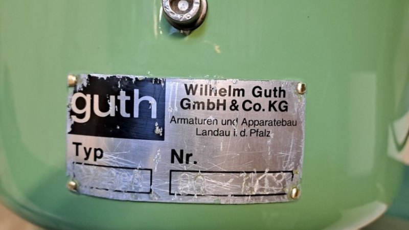 MIXER WITH EXTRACTABLE SHAFT, FIRM GUTH, MOD. RA 300, THREE-PHASE ENGINE, SECOND-HAND EQUIPMENT