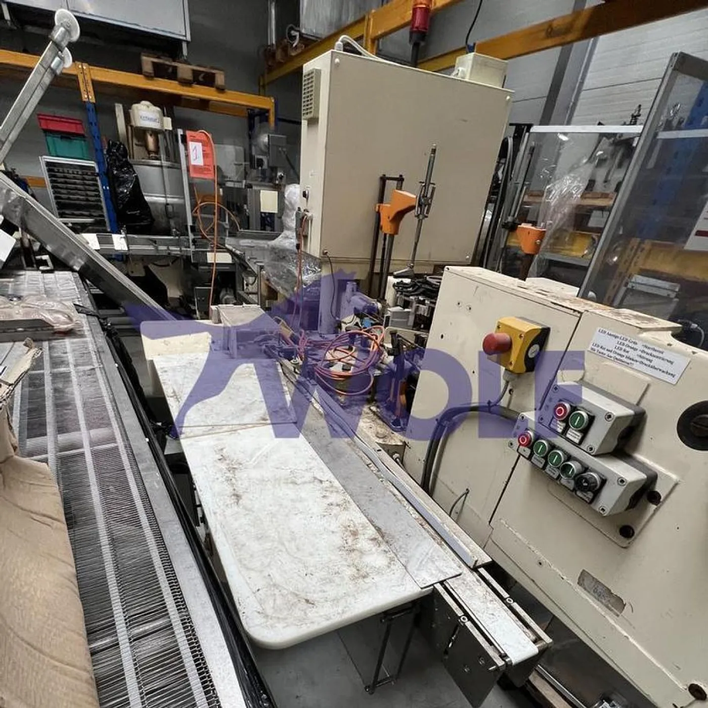 Stannioliermaschine RASCH - Type RU-D, mit Doppeldrehstation. - 2