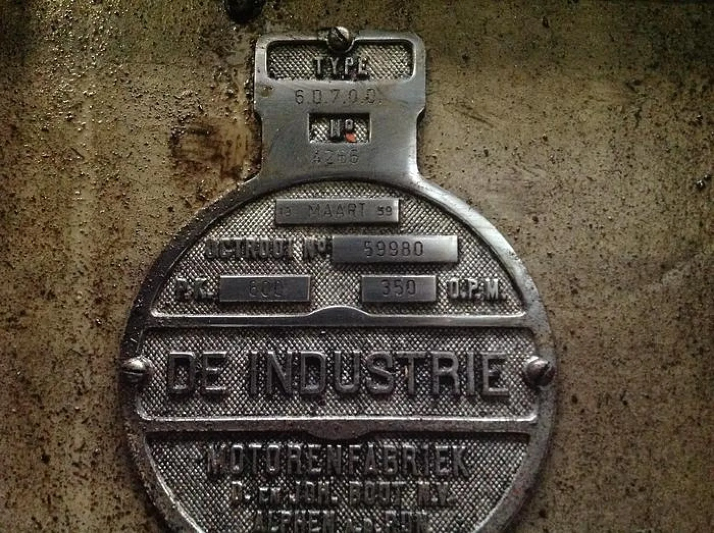 1959 INDUSTRIE 6D7 O.D. - 2