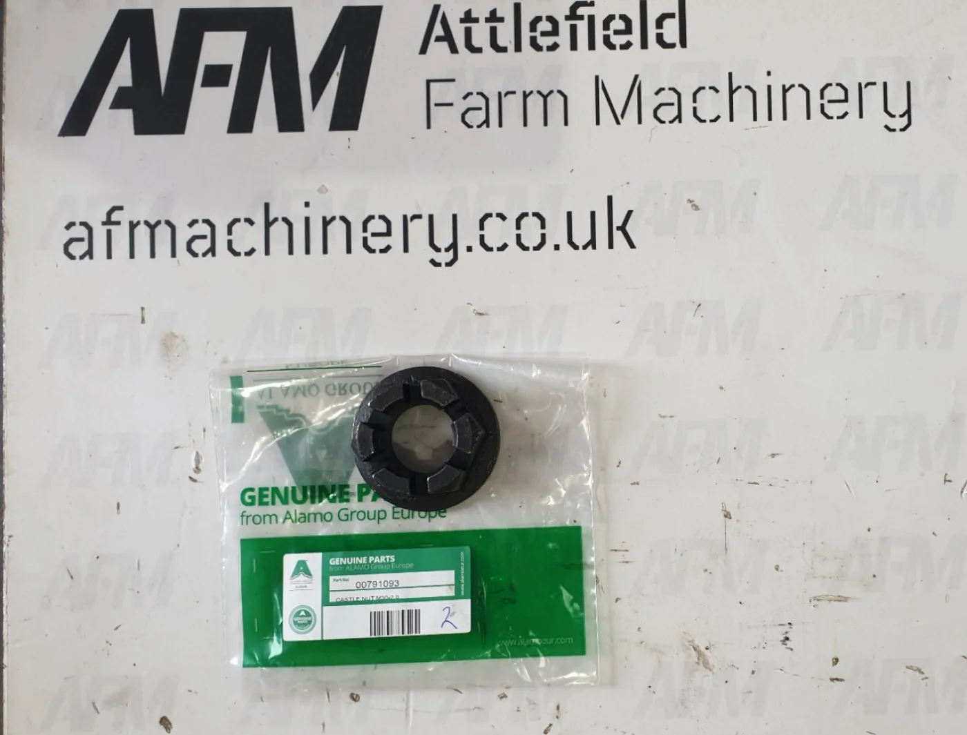 Spearhead Gearbox Castle Nut - 00791093 - 1