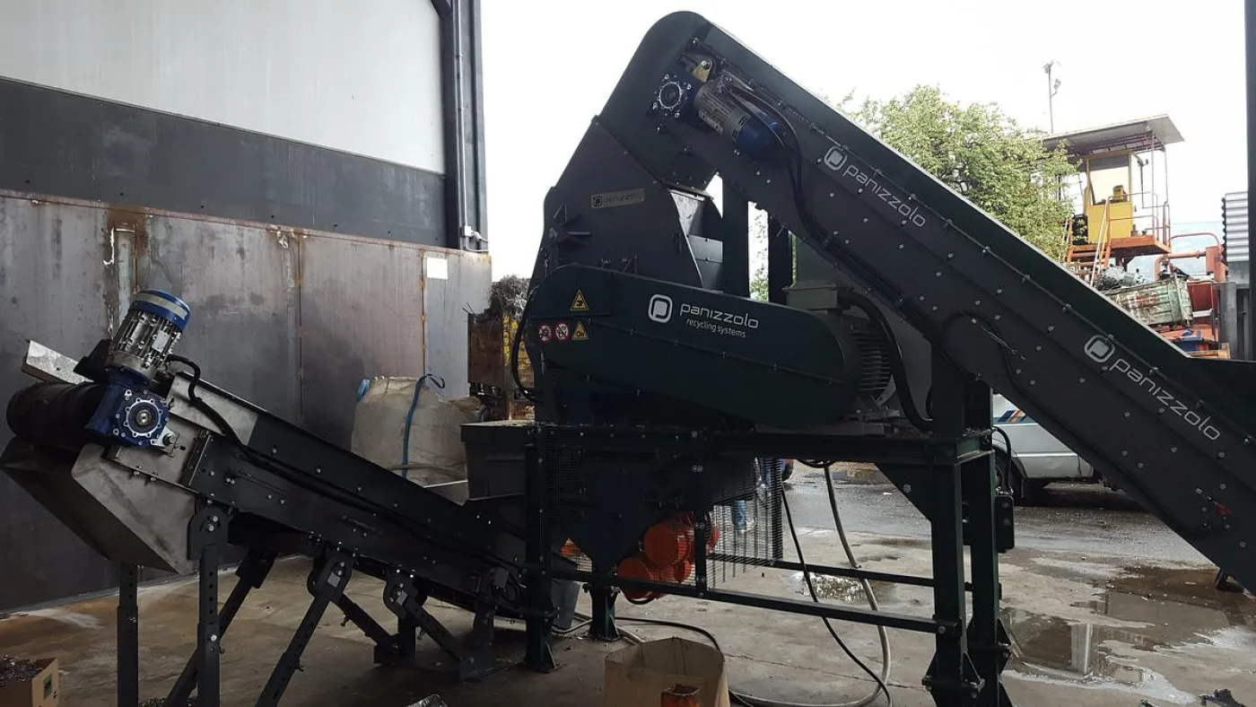 Panizzolo 400 Industry Pre-refining Hammer Mill - 7