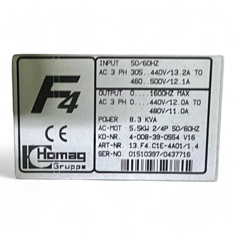 KEB HOMAG Combivert F4 13.F4.C1E-4A01/1.4 Frequenzumrichter 4-008-39-0554 V16
