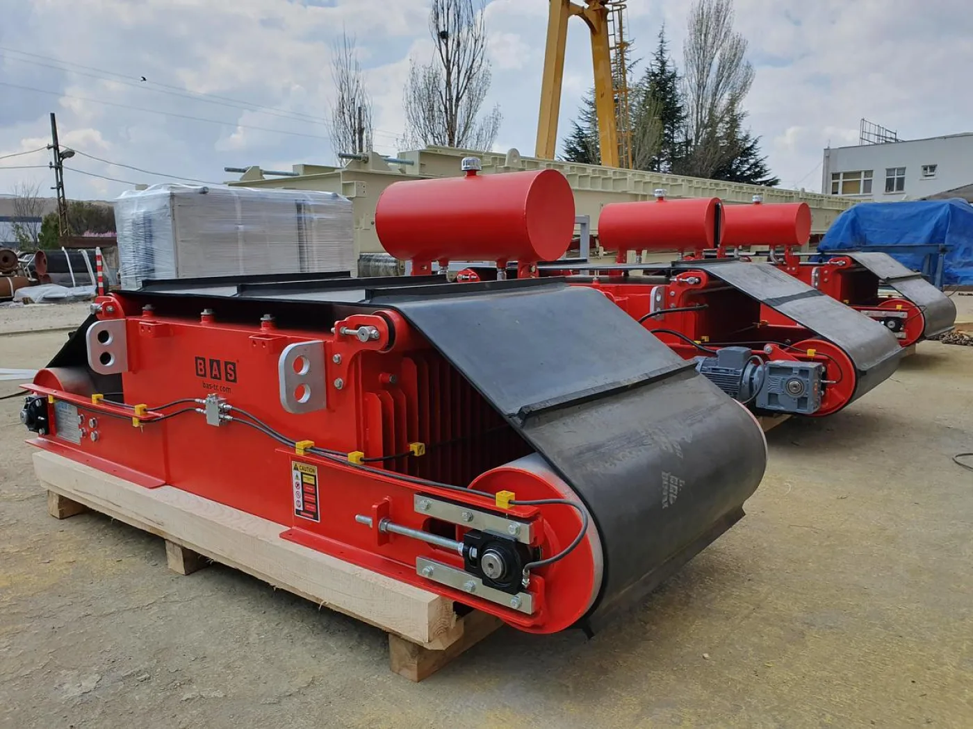 2026 BAS EMBS-C-1600 Electromagnetic Overband Metal Separator - 1