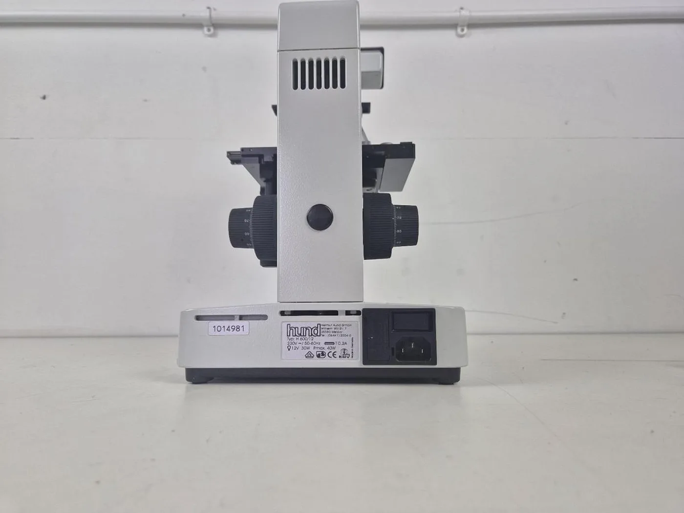 Hund Wetzlar H600/12 Microscope - 7
