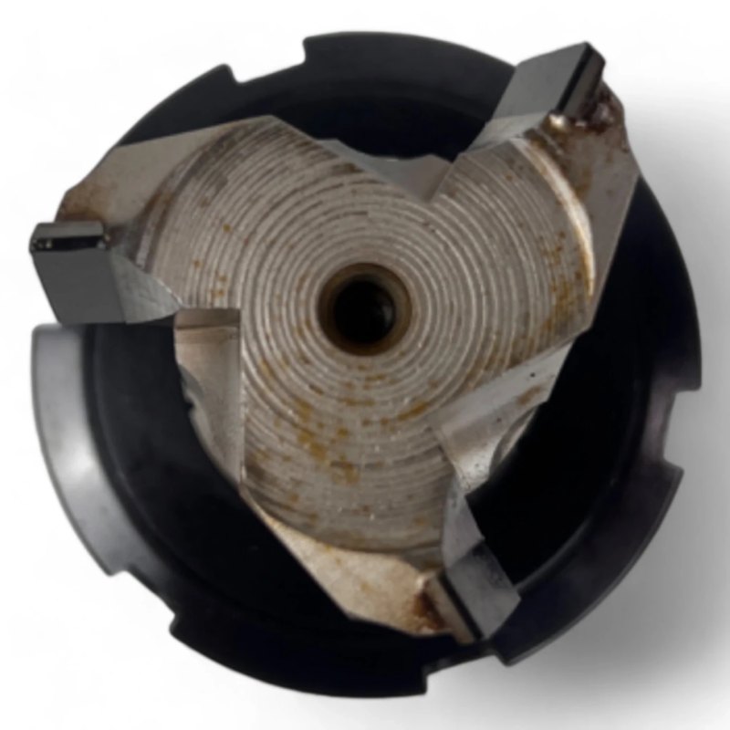 HSK 63 F Spannzangenfutter mit Spannzange und HW Profilfräser Ø 40mm DIA Fräser , Z=3