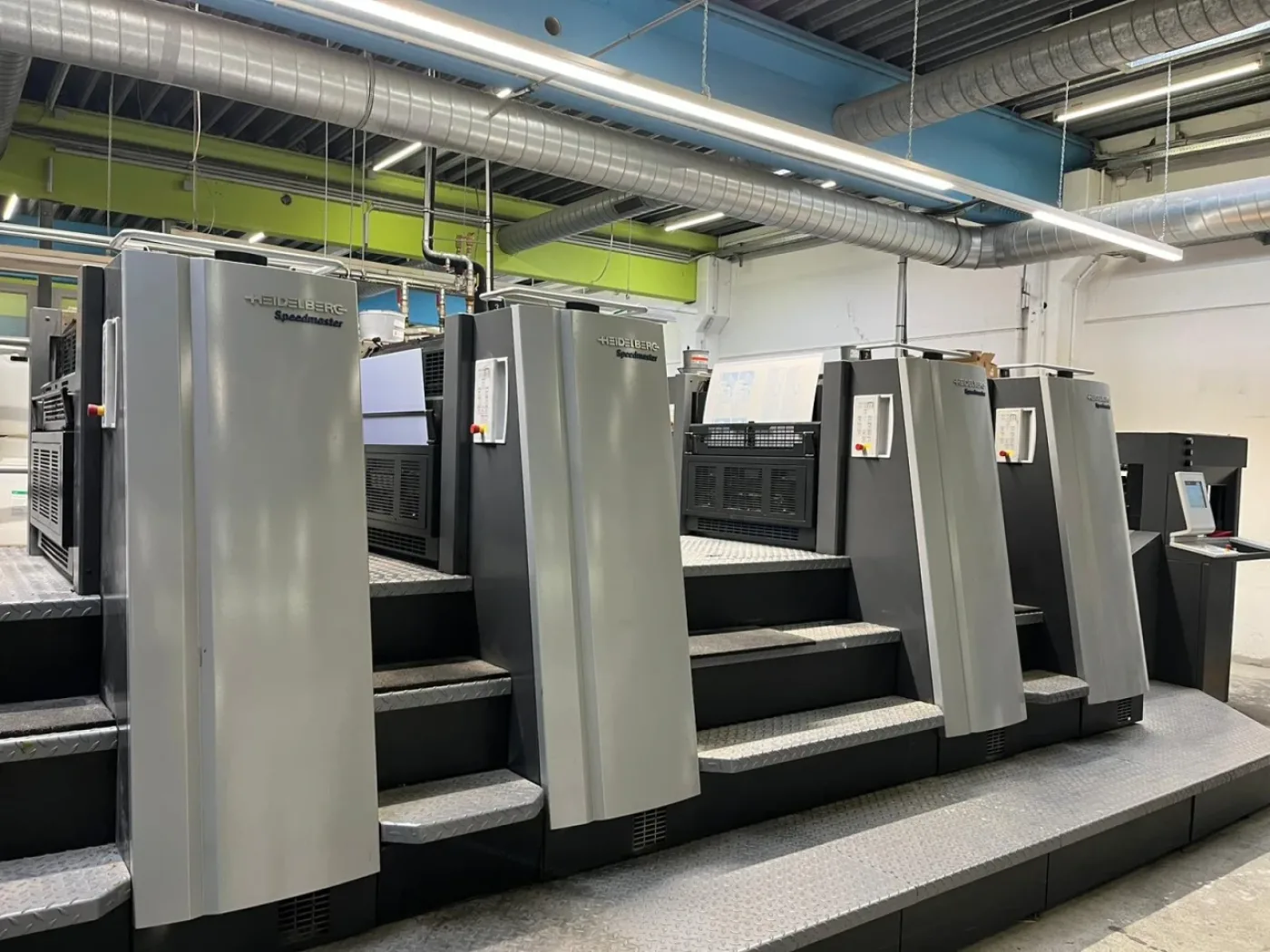 Heidelberg XL 75-4-P offset printing press - 5