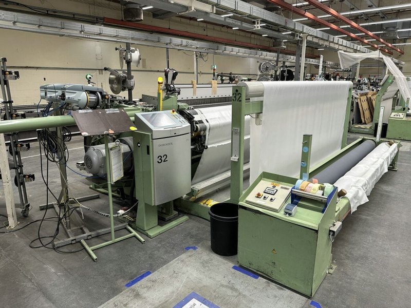 5x Dornier - Greiferwebmaschine PTS-4 C / PTS-4 D, ww 360 cm