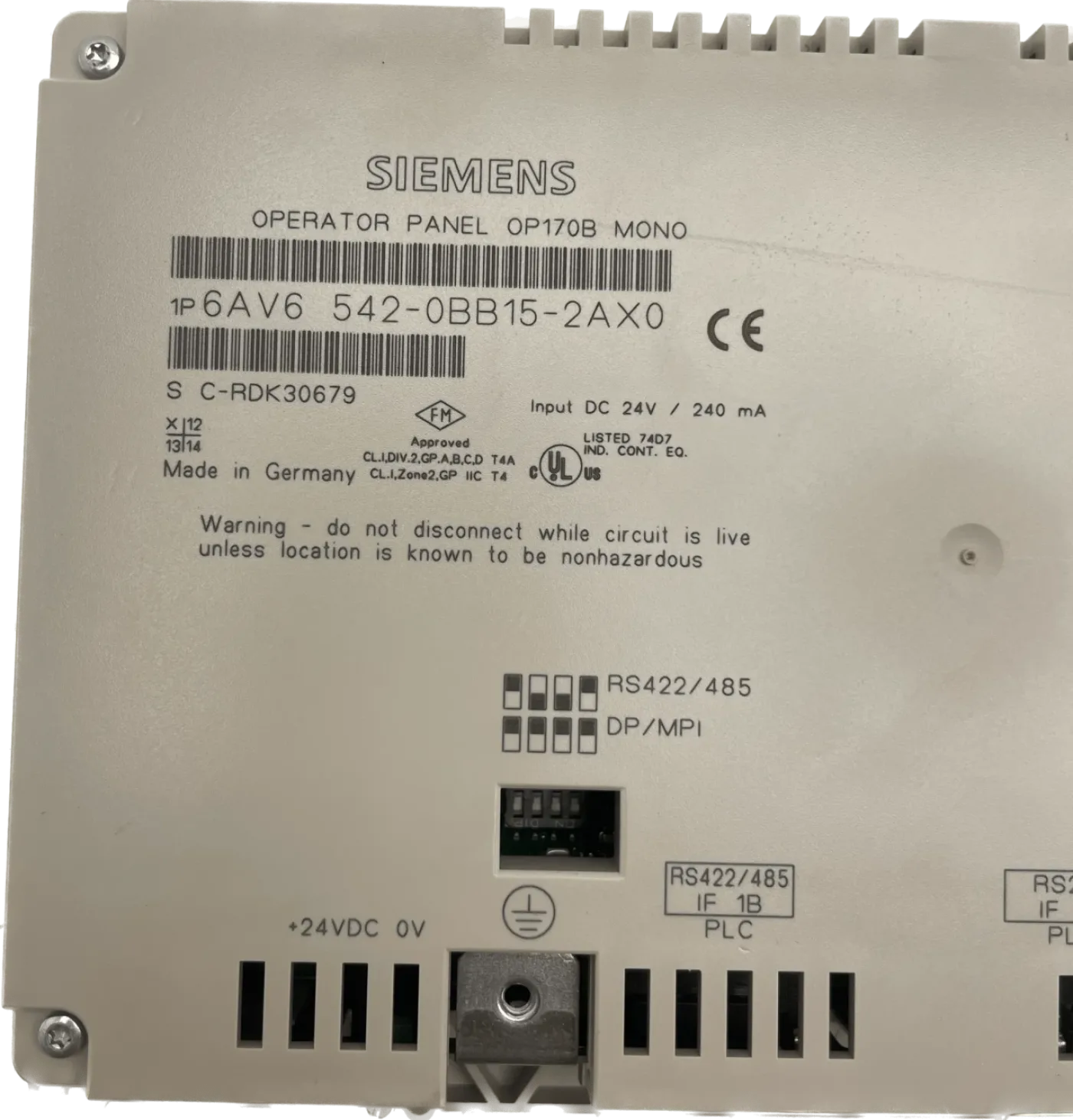 Siemens 6AV6 542-0BB15-2AX0 - 2
