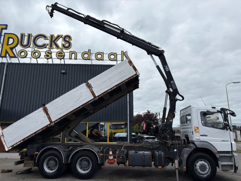 Mercedes-Benz Axor 2633 + HIAB 122 B-2 + 6X4 + REMOTE + MANUAL