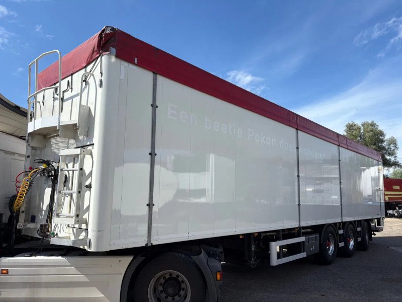 Knapen Trailers K200 84m3 VSE Forced steering axle Cargo floor
