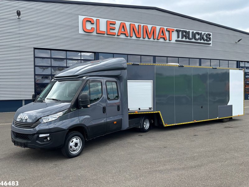 Iveco Daily 50C21 + Kuiper KPRO54 gesloten laadbak BE-Combi Just 31.119 km!