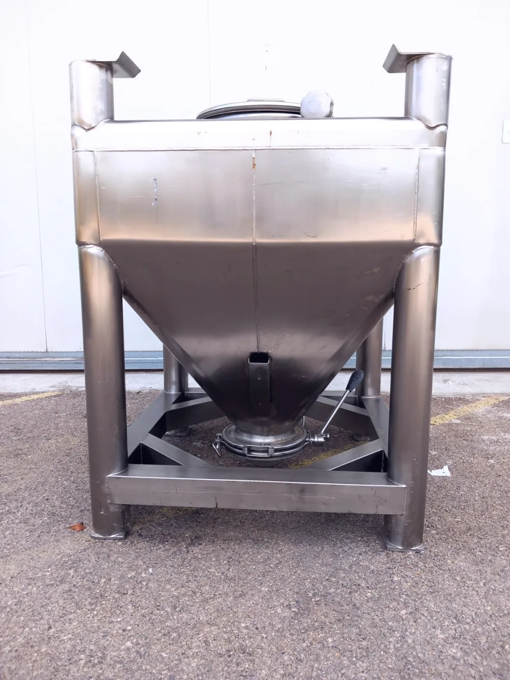 BIN ACCIAIO IBC (CONTENITORE PER MERCE SFUSA) – CORA – MOD. 300 L