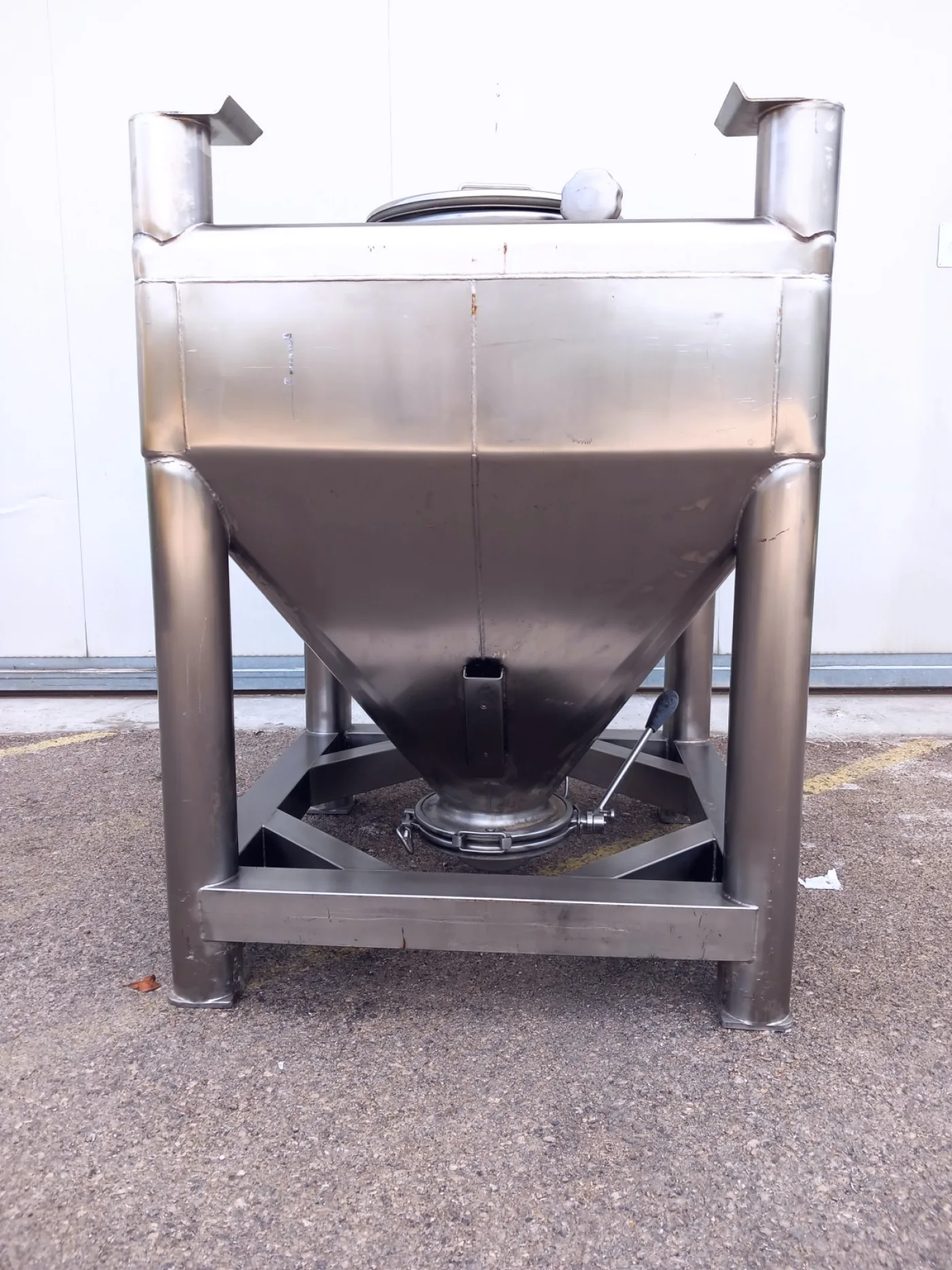BIN ACCIAIO IBC (CONTENITORE PER MERCE SFUSA) – CORA – MOD. 300 L - 1