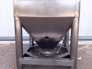 BIN ACCIAIO IBC (CONTENITORE PER MERCE SFUSA) – CORA – MOD. 300 L