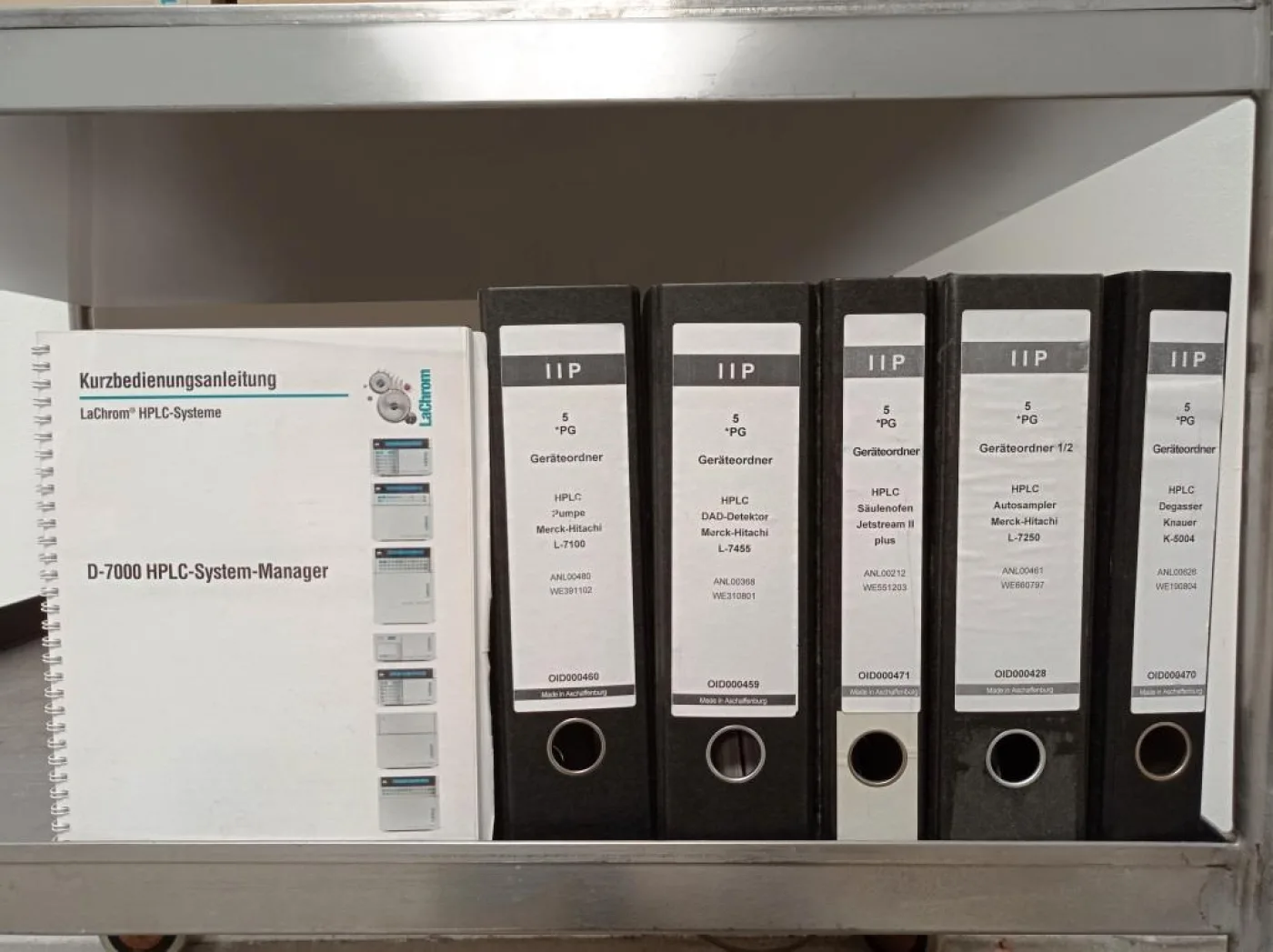 HPLC CROMATOGRAFIA LIQUIDA AD ALTA PRESTAZIONE – MERCK HITACHI – MOD. LACHROM - 5
