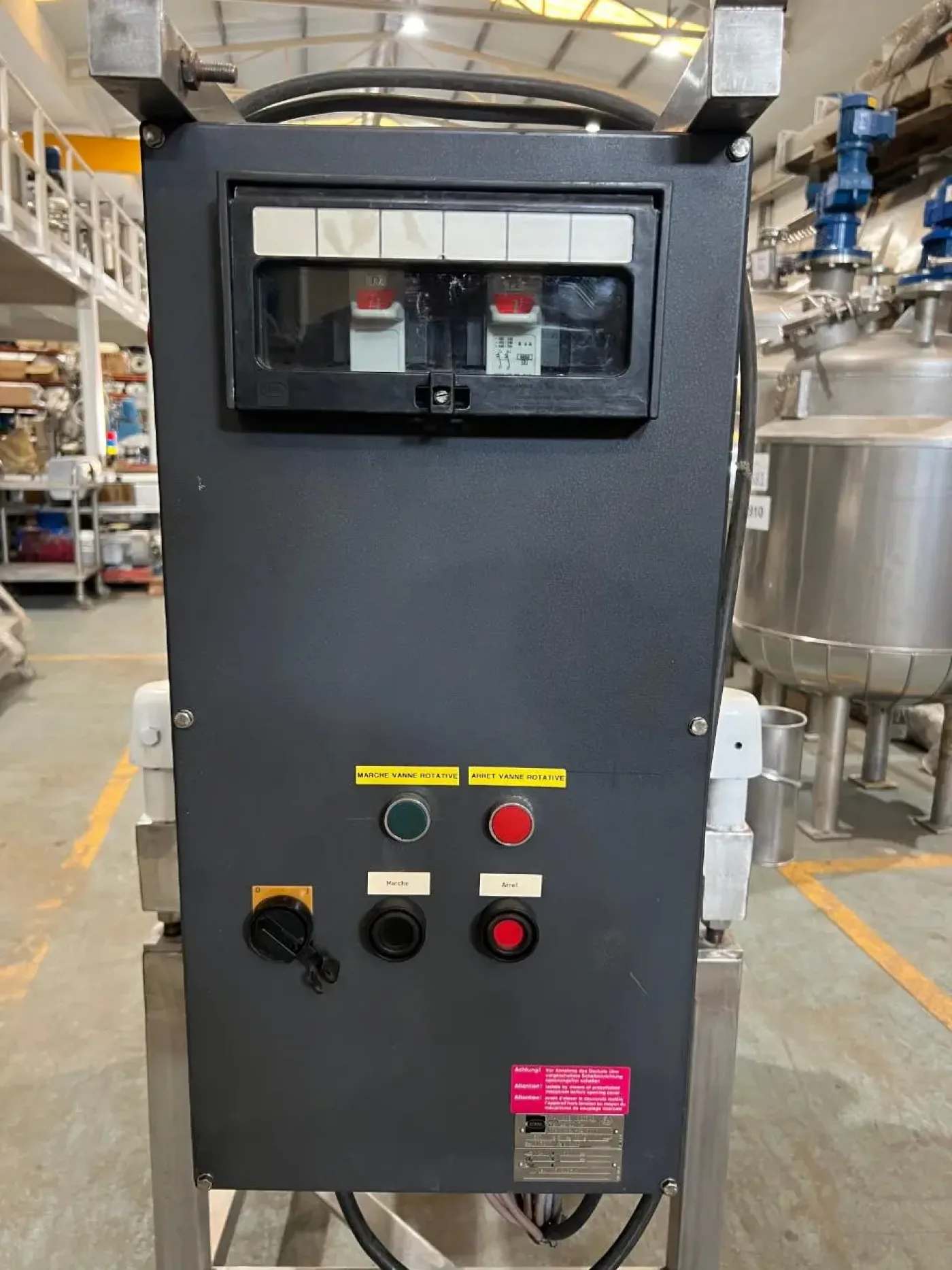 USED STAINLESS STEEL HAMMER MILL - 8