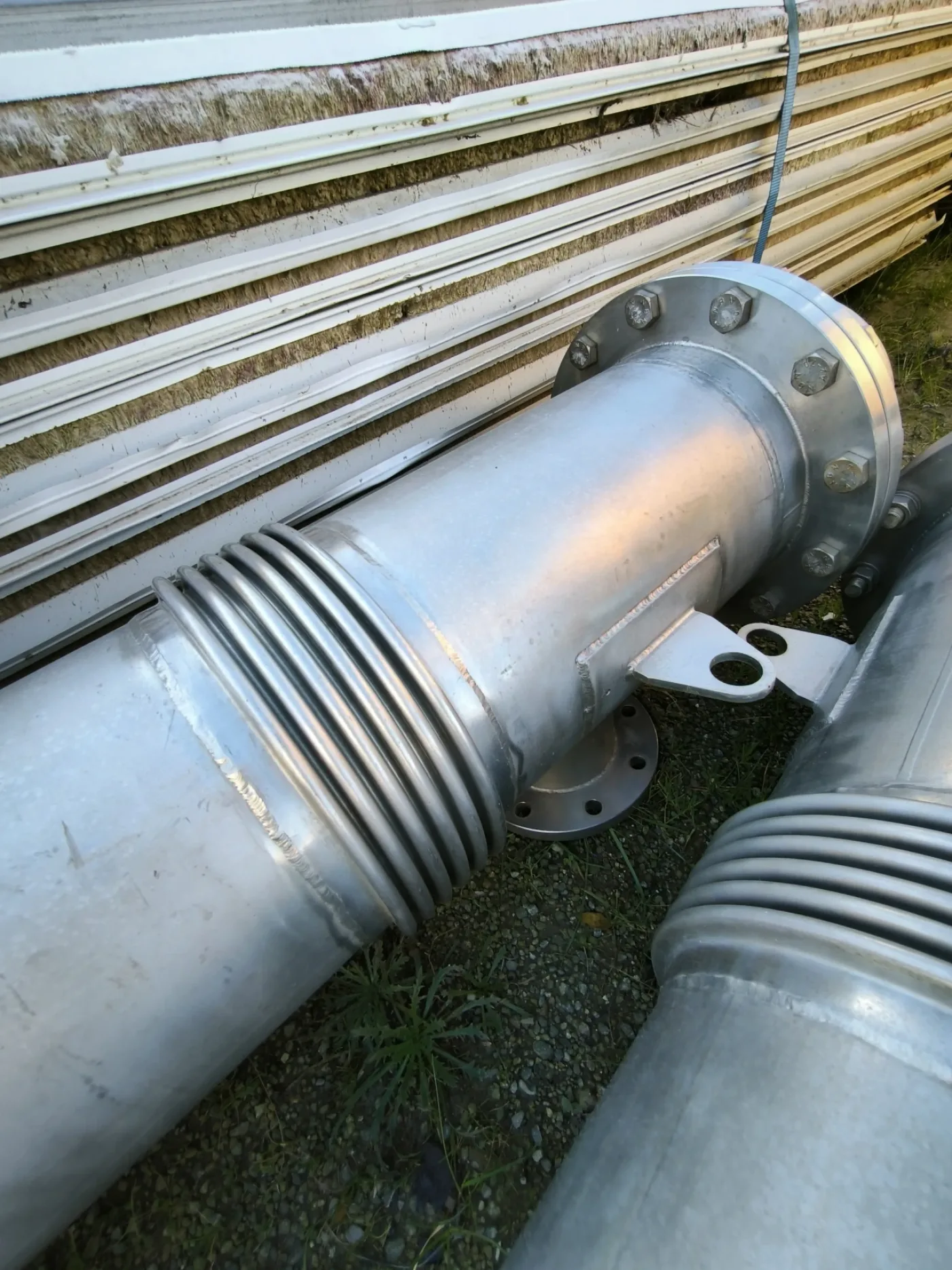 SEDITESA 316 STAINLESS STEEL VERTICAL EXCHANGER 16 m2 - 5