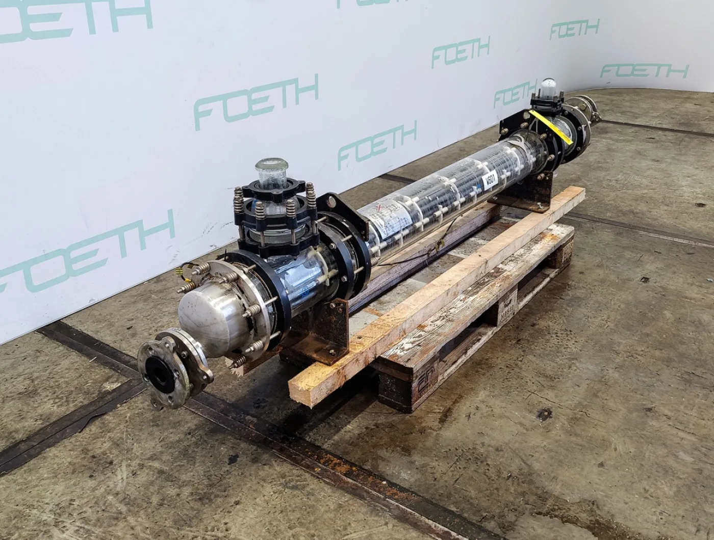QVF Glasstechnik ROB32/150/SH/3/SIC - 3,2 m² - Shell and tube heat exchanger - 4