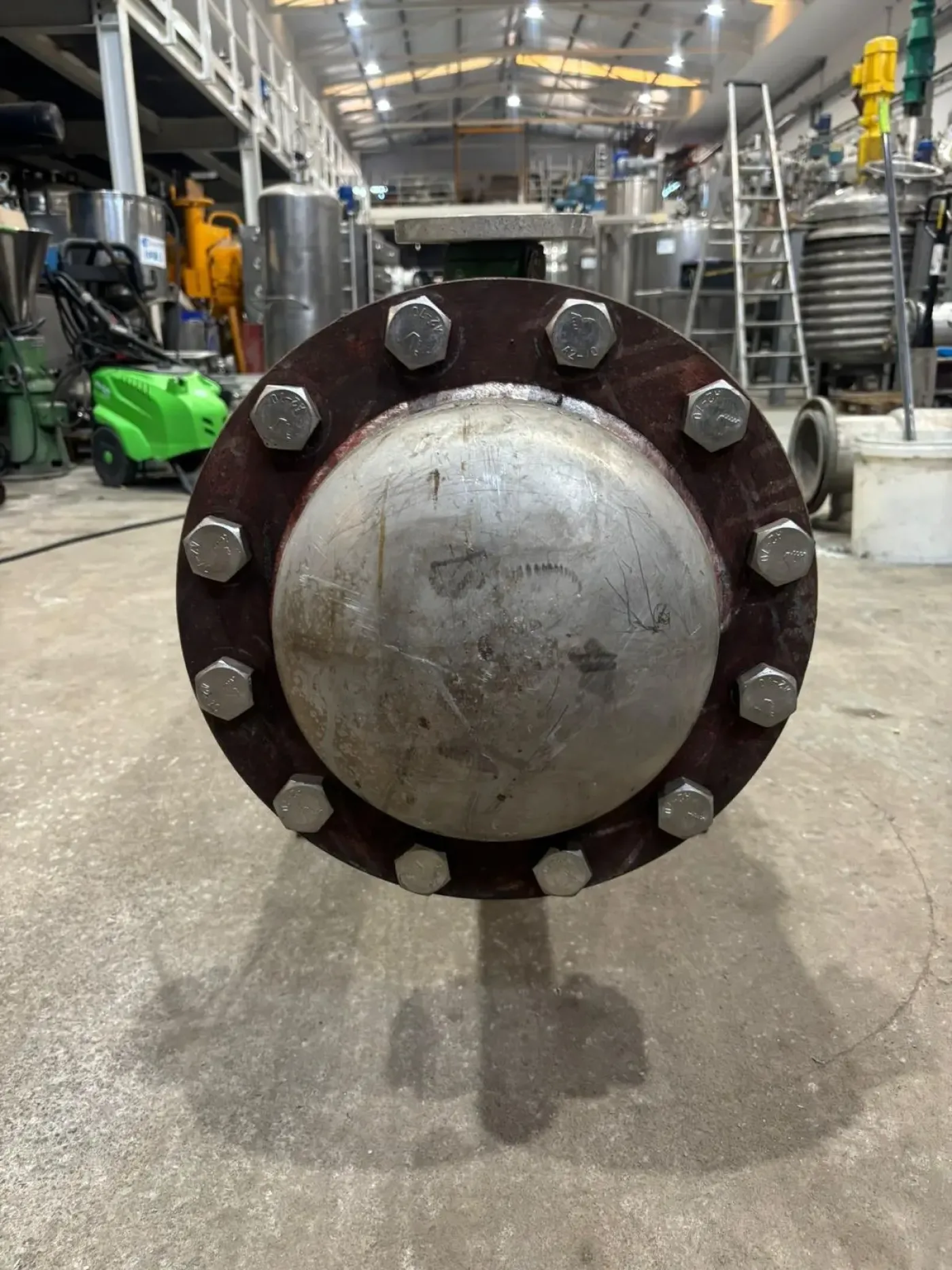 USED STAINLESS STEEL TUBULAR EXCHANGER 6.5 M2 - 3