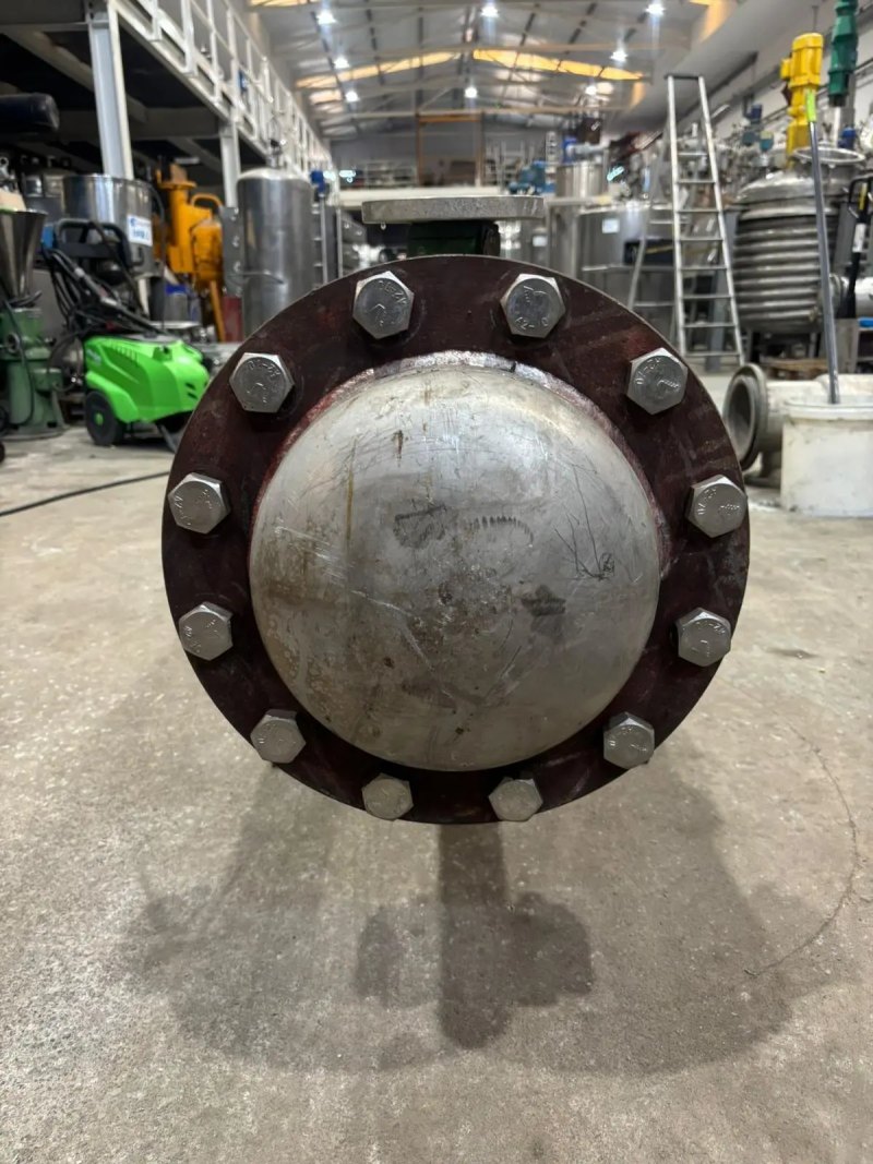 USED STAINLESS STEEL TUBULAR EXCHANGER 6.5 M2