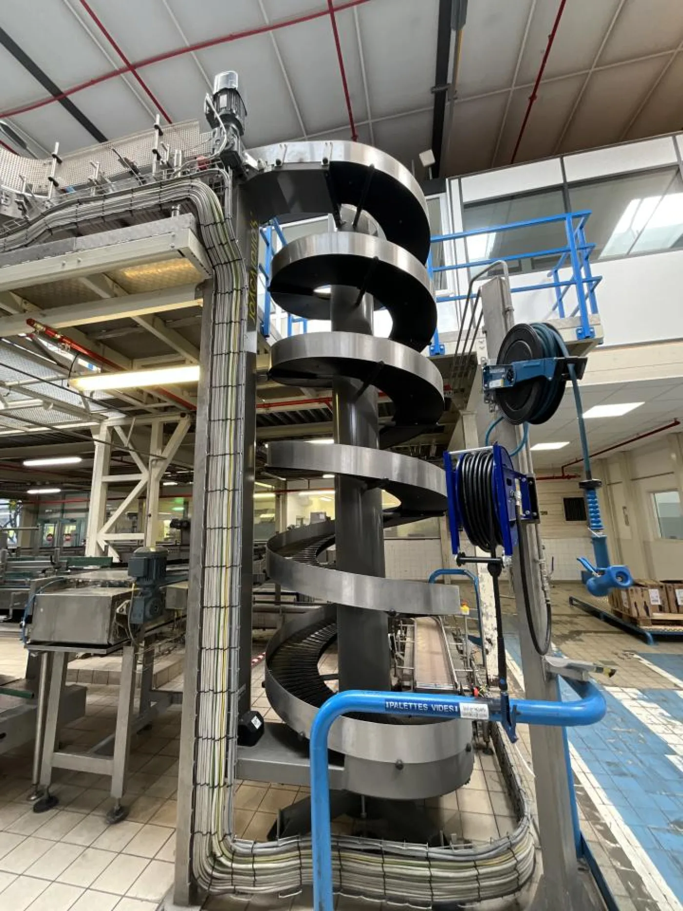 2016 Ambaflex AmbaFlex Spiralveyor SV 300mm Spiral Elevator Conveyor - Line 1 - 2