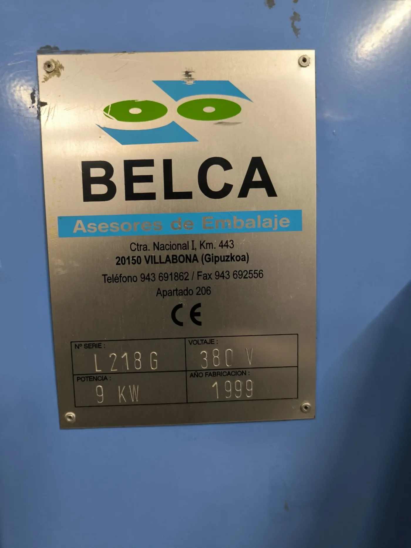 SHRINK TUNNEL BELCA - 7