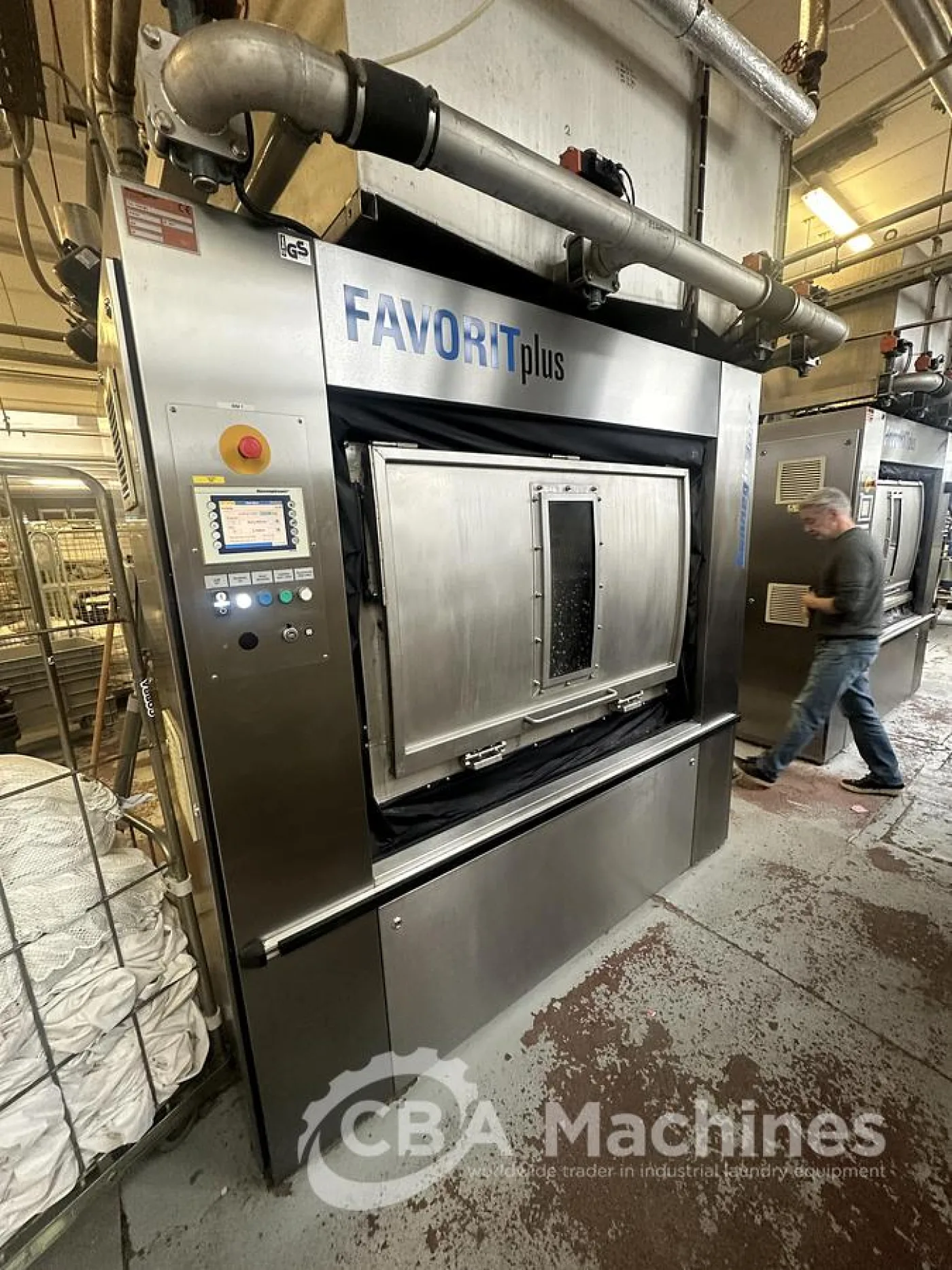 2011 Barrier Washer Kannegiesser FA+ 1450 BW 145kg (1022) - 1
