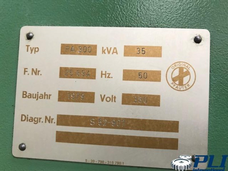 Gear Hobbing Machine – PFAUTER PA300