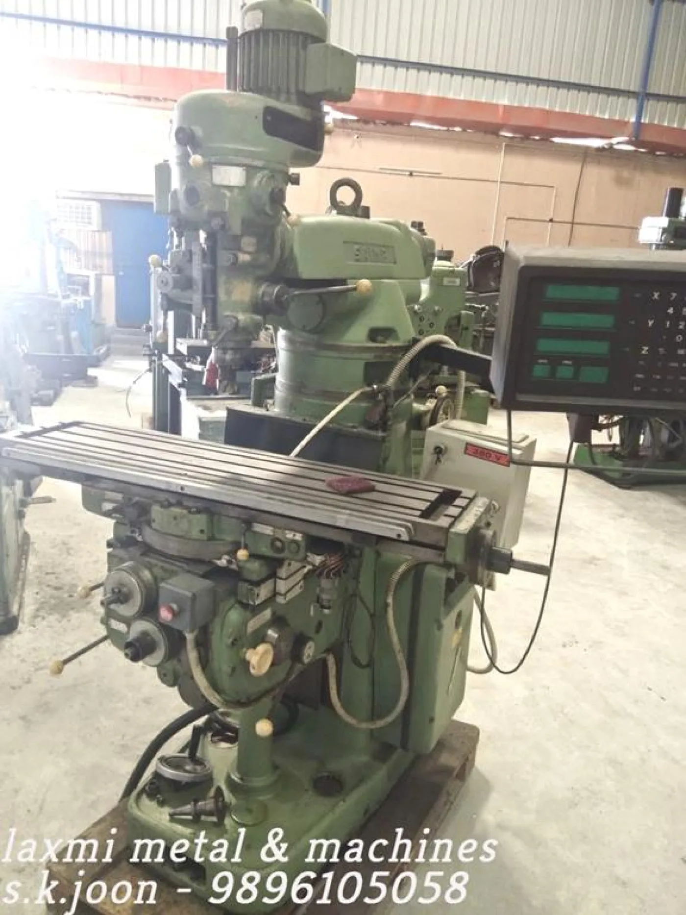 M1TR MILLING MACHINE, SAIMP (Italy) - FV0 - AUTO - Laxmi Metal & Machines, Rohtak - 2