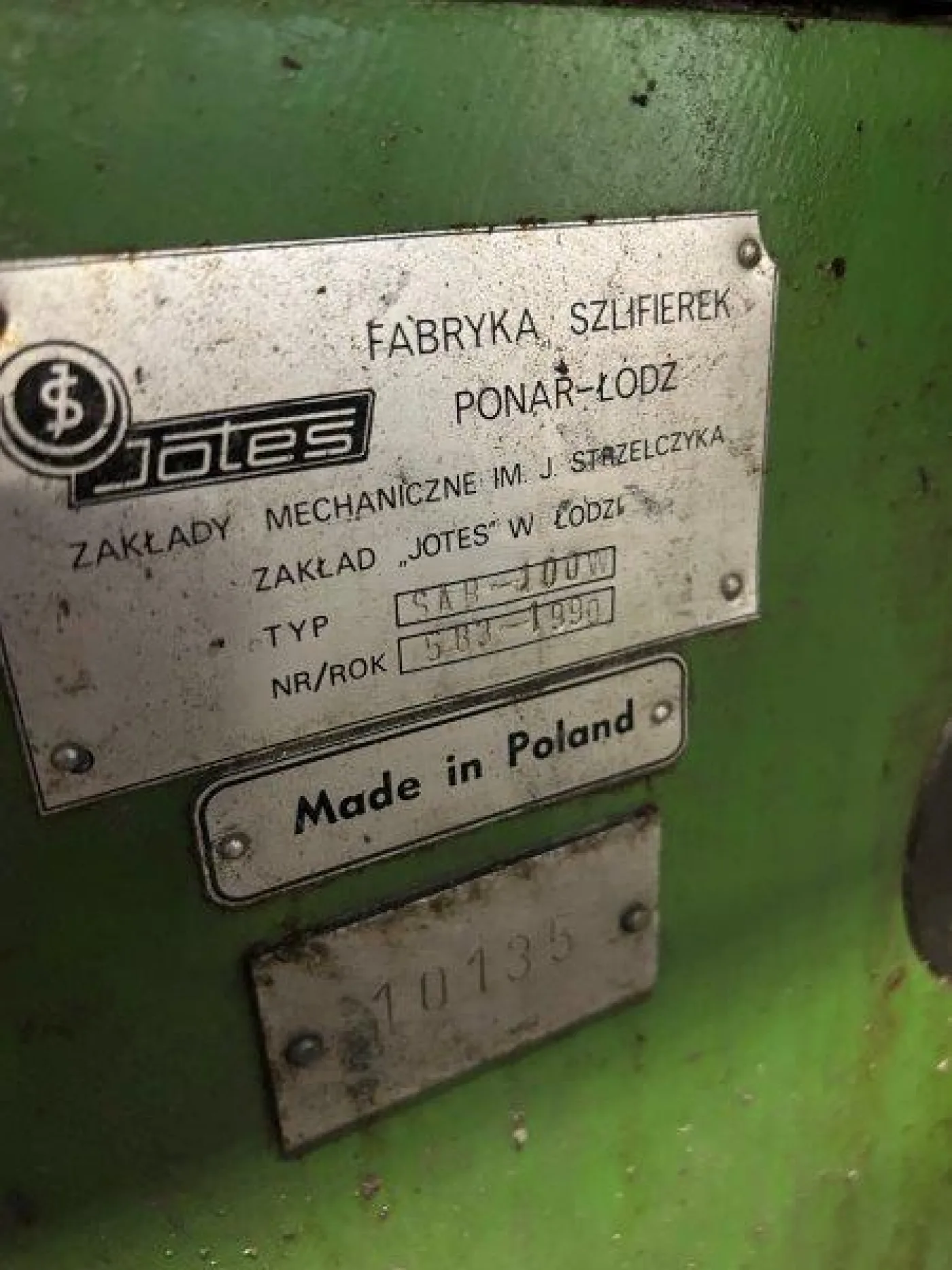 Vertical Surface Grinder – Rotary Table – JOTES SAB-10W - 1