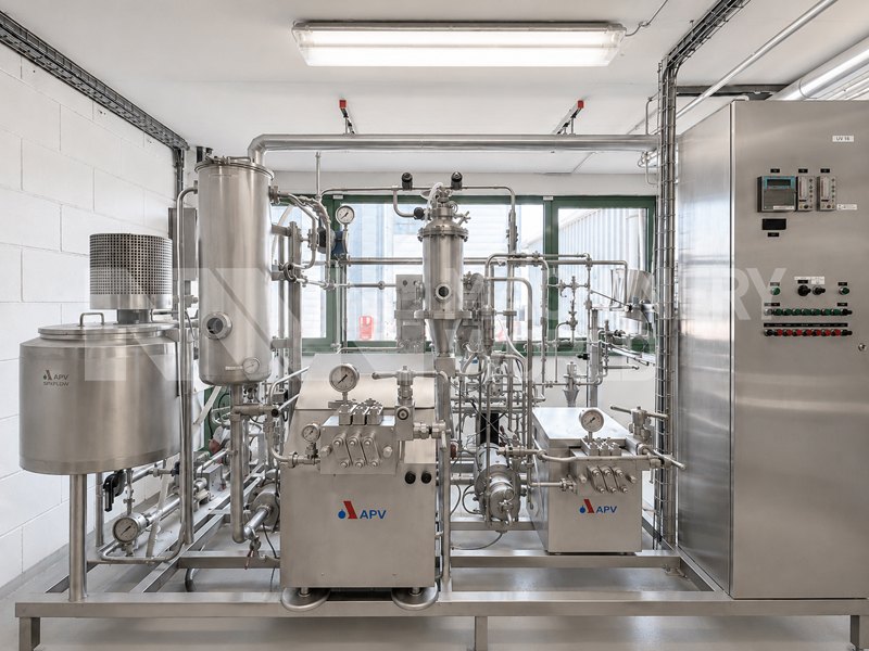 Upto 100 LPH APV Pilot UHT Plant with Plate Heat Exchanger, Direct Steam Injection & Twin 2-Stage Homogenisers