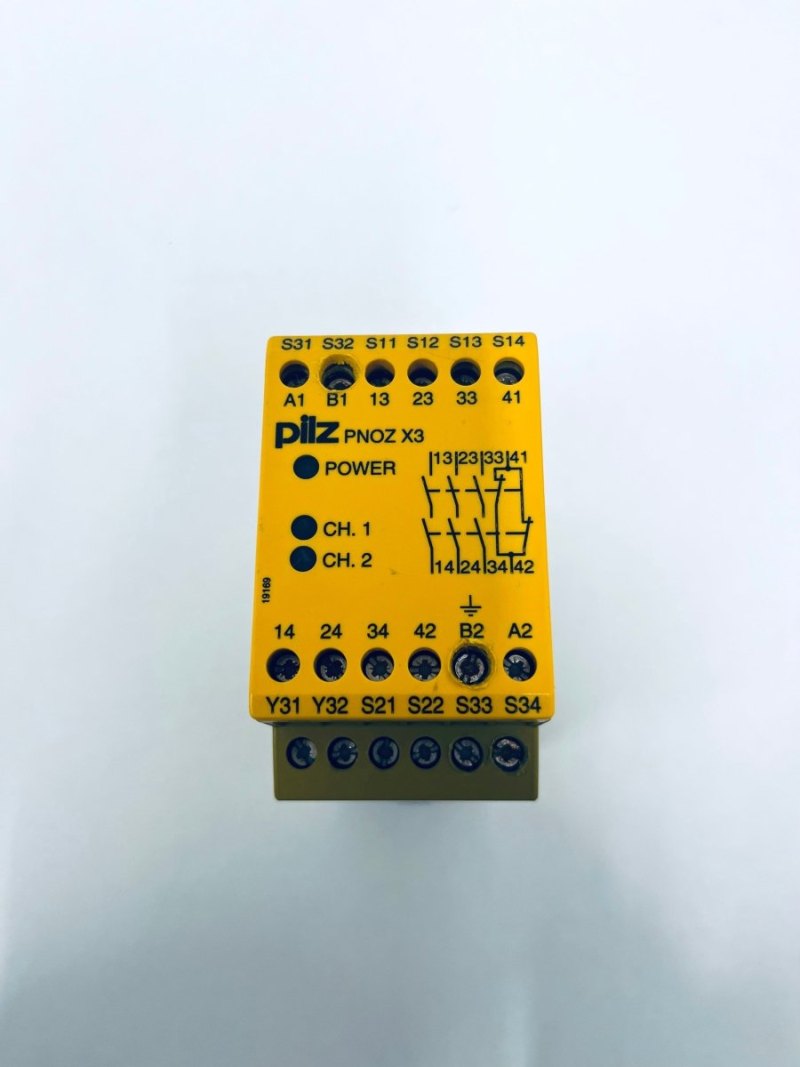 PN0Z X3 Pilz 774318 Sicherheitsmodul