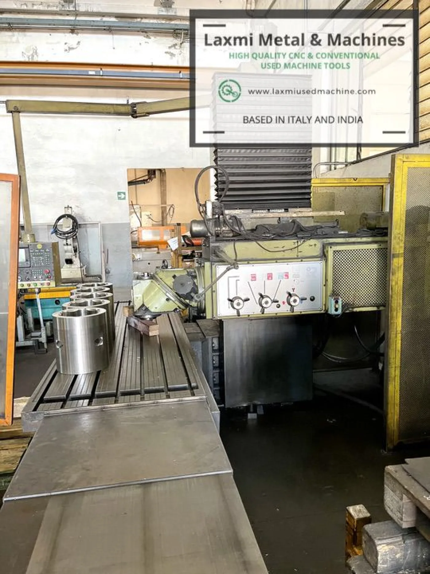 CNC BED MILLING MACHINE, FRATELLI RIVOLTA - LAZZATI - Laxmi Metal & Machines, Rohtak - 6