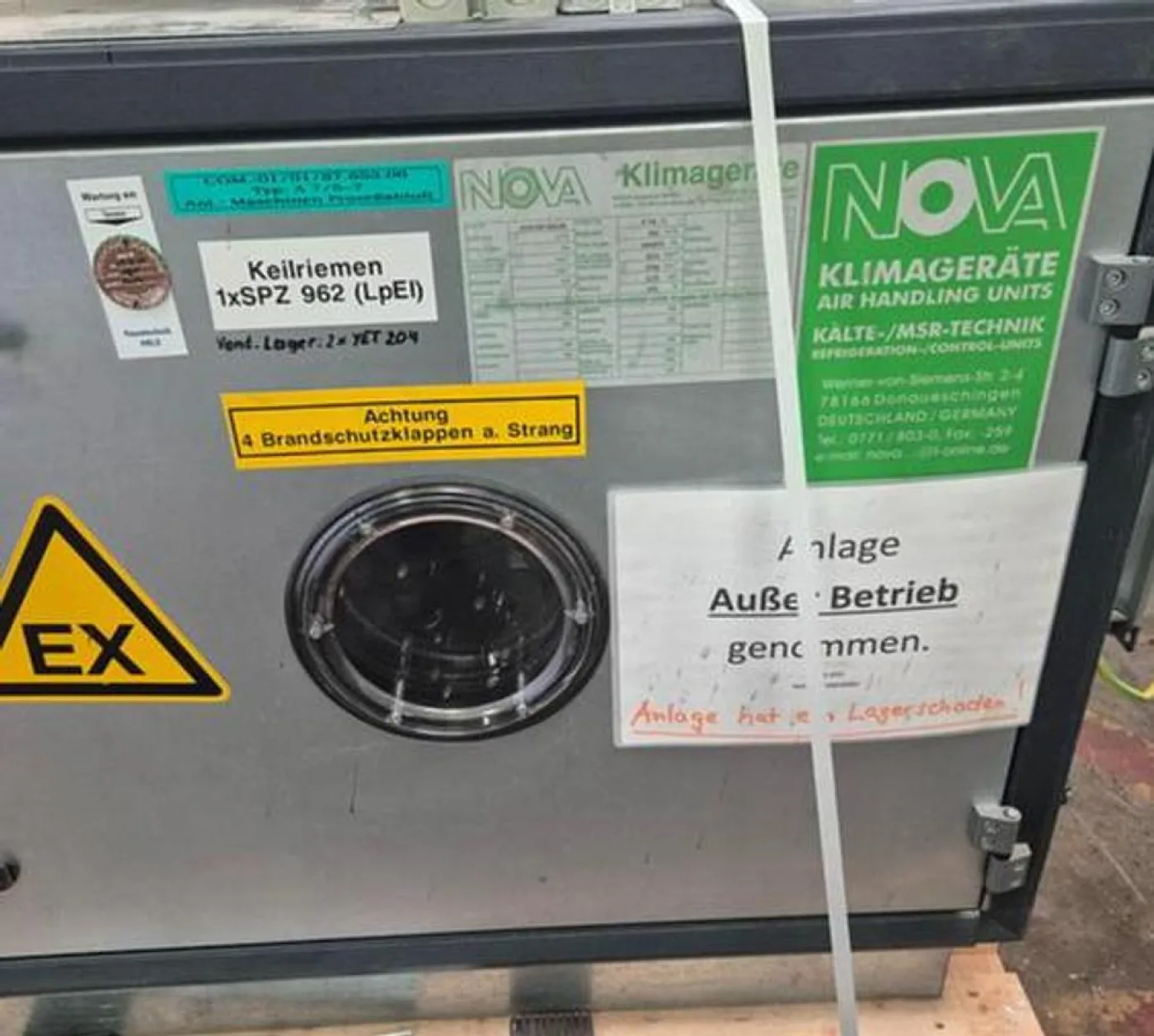 NOVA A 7/5 - 7 Klimagerät mit Absolut Air-Filtersystem - 7