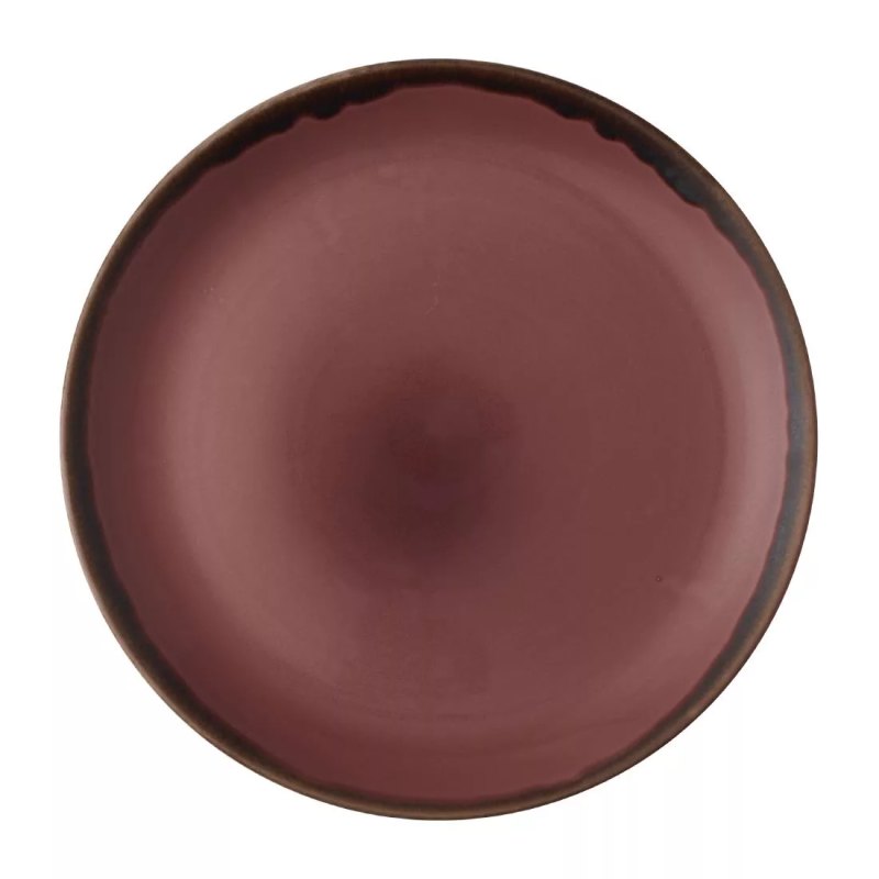 Dudson Harvest Plum Coupe Plate 11.25 inch Box 12 - islandcatering
