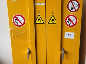 1910 - Used Dupa chemical storage cabinet