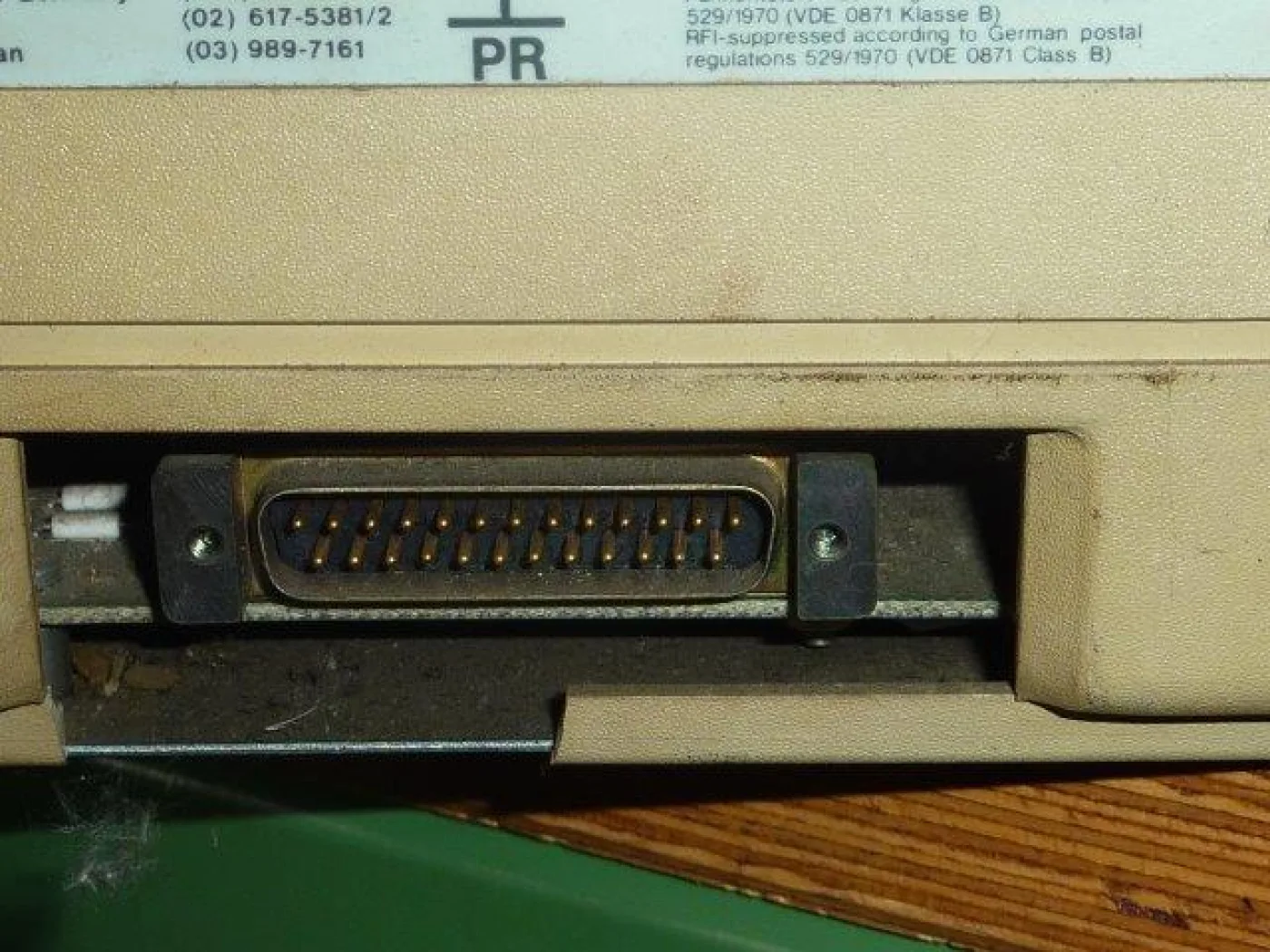 OMICRON A 001 DEA 1989 - 3