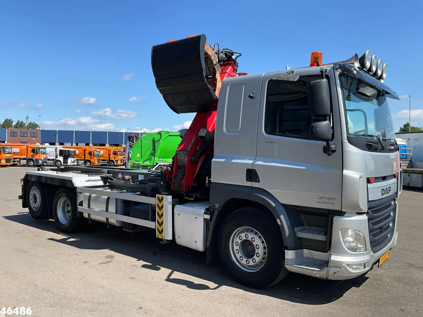 DAF FAN CF 440 Euro 6 HMF 16 Tonmeter Z-kraan Just 243.052 km! - 6