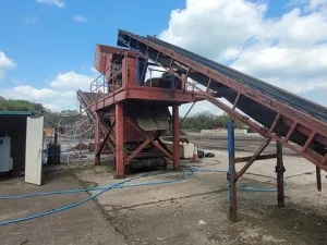 Morbark 1300B Tub Grinder Hammer Mill Wood Processing Line